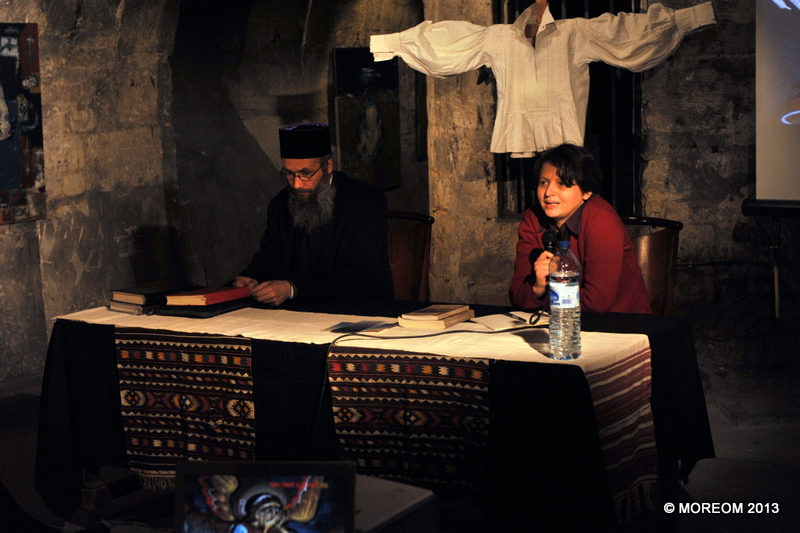 Arhimandritul Daniil si Emanuela Toma