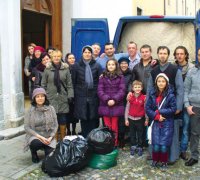 Colindul Dărniciei din Italia spre România de Sfintele Sărbători de Crăciun 2012