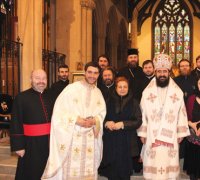 Liturghie arhierească la Preston