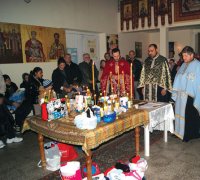 Taina Sfântului Maslu la CrotoneTaina Sfântului Maslu la Crotone