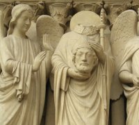 9 octombrie: pomenirea sfântului Denis, primul episcop al Parisului, şi a tovarăşilor săi Rusticus şi Elefterie