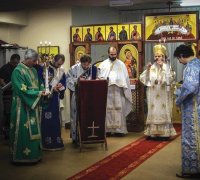 Hramul noii Parohii Ortodoxe Române „Sfânta Veronica" din Coventry, Marea Britanie