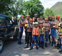 Activități recreative desfășurate în tabăra de la Vilaller