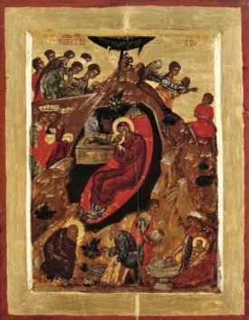 Bucurați‑vă, fii ai lui Adam, că S‑a născut vouă Mântuitor!