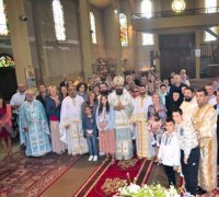 Vizita pastorală a Înaltpreasfințitului Părinte Mitropolit Iosif în parohia din Rennes