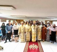 Liturghie arhierească în parohia ortodoxă română din orașul A Coruña