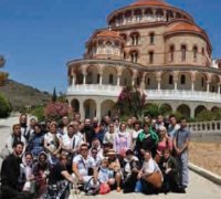 Creştinii ortodocşi din Coslada, pe urmele sfinţilor, în Grecia - prima iniţiativă de acest fel din Spania