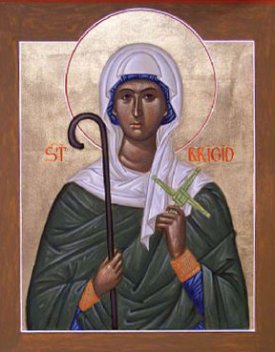 Sfânta Brigita de Kaldare, patroana Irlandei