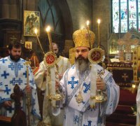 Hramul bisericii  „Sfântul Macarie cel Mare”,  Leeds, Anglia