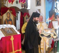 Hramul bisericii „Sfânta Cuvioasă Parascheva”, Amposta, Spania