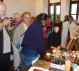 Dans l’atelier d’icônes du monastère de Hurezi.