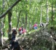 La montée vers Cioclovina de Sus.