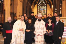 Liturghie arhierească la Preston