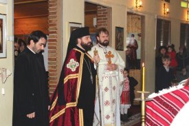 Preasfințitul Timotei, la sărbătoarea hramului din Vinaros