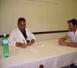 Dr. Massimo Liberatori în cabinetul pentru români