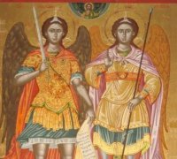 Sfinții Arhangheli Mihail și Gavriil