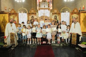 ÃŽncheierea activităților catehetice și educative în parohia din Antwerpen