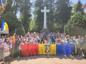 Pelerinaj la Cimitirul Militar Românesc din Soultzmatt, în Sâmbăta Rusaliilor