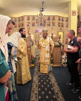 Preasfințitul Părinte Teofil de Iberia prezent la hramul parohiei din San Sebastian de los Reyes