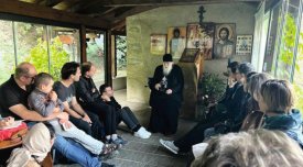 Vizită la părintele Gabriel Bunge și în parohia românească din Lugano