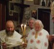 Părintele Teofil Părăianu la Paris cu IPS Iosif - noiembrie 2008