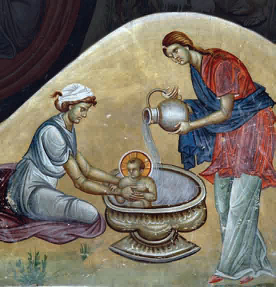 Nașterea Domnului - îmbăierea Pruncului