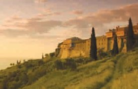 Sfântul Atanasie şi împăratul Nichifor Focas. Fondarea Sfântului Munte Athos