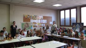 POEZIE  ȘI RUGĂCIUNE LA ÎNCEPUT DE AN ȘCOLAR în PAROHIA  „SFINȚII TREI IERARHI” DE LA ROMAINVILLE – PARIS